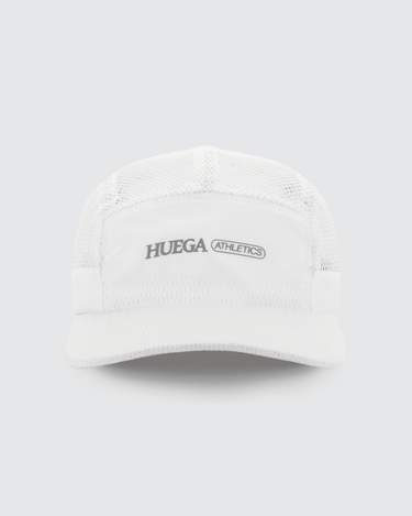 Flow | White Running Hat - Performance Hat