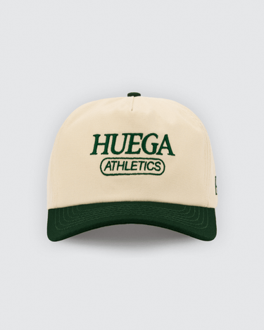 Athletics Hat | Green & Natural -Mid-Profile Hat