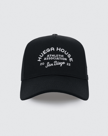 Athletic Association Hat | Black -High-Profile Hat