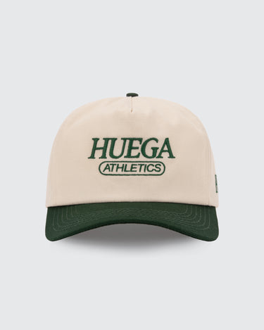 Athletics Hat | Green & Natural -Mid-Profile Hat