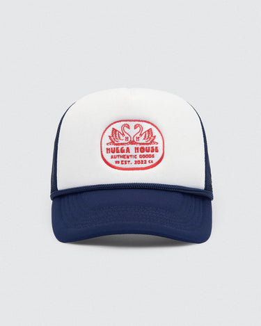 Double Swan | Navy Blue & White - Hats
