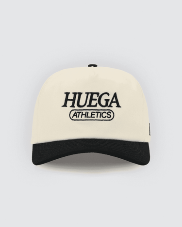 Athletics Hat | Black & Natural -Mid-Profile Hat