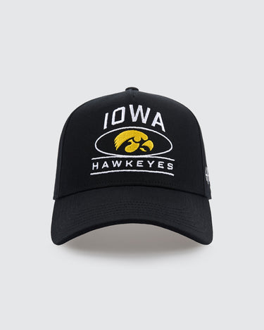 Crest | Hawkeyes - Black - College Hats