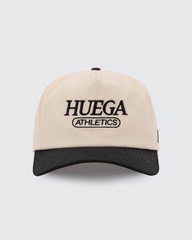 Athletics Hat | Black & Natural -Mid-Profile Hat