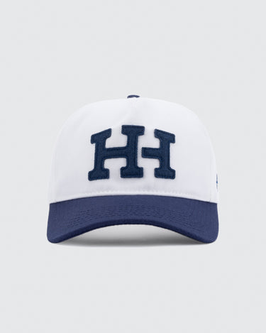 Letterman | Navy Blue & White Hat - Hats