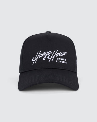 Retro Script | Everyday Black Hat - Hats