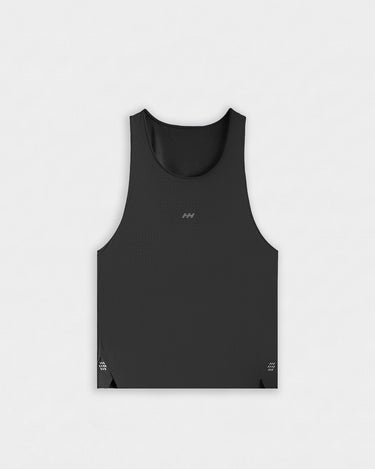 Men’s Microgrid Run Tank | Black -Performance Top