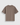 Huega House Essential Tee in Taupe, back view, clean minimal design, standard fit brushed cotton