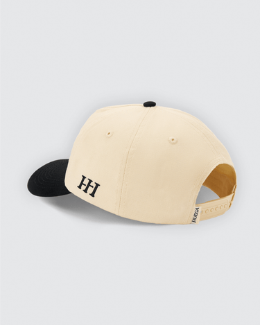 Athletics Hat | Black & Natural -Mid-Profile Hat