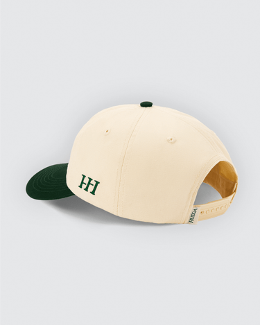 Athletics Hat | Green & Natural -Mid-Profile Hat