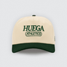 Athletics Hat | Green & Natural -Mid-Profile Hat