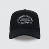 Athletic Association Hat | Black -High-Profile Hat