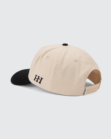 Athletics Hat | Black & Natural -Mid-Profile Hat