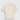 Huega House Essential Tee in Cream, front view, smooth brushed cotton tee with tonal logo, standard fit