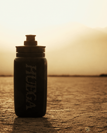 Huega Squeeze Water Bottle | Black -Water Bottle