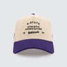 Athletic Association | Wildcats - Royal Purple & Natural - College Hats