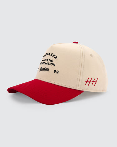Athletic Association | Huskers - Red & Natural - College Hats