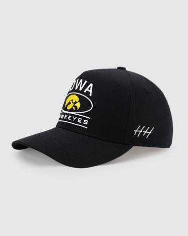 Crest | Hawkeyes - Black - College Hats