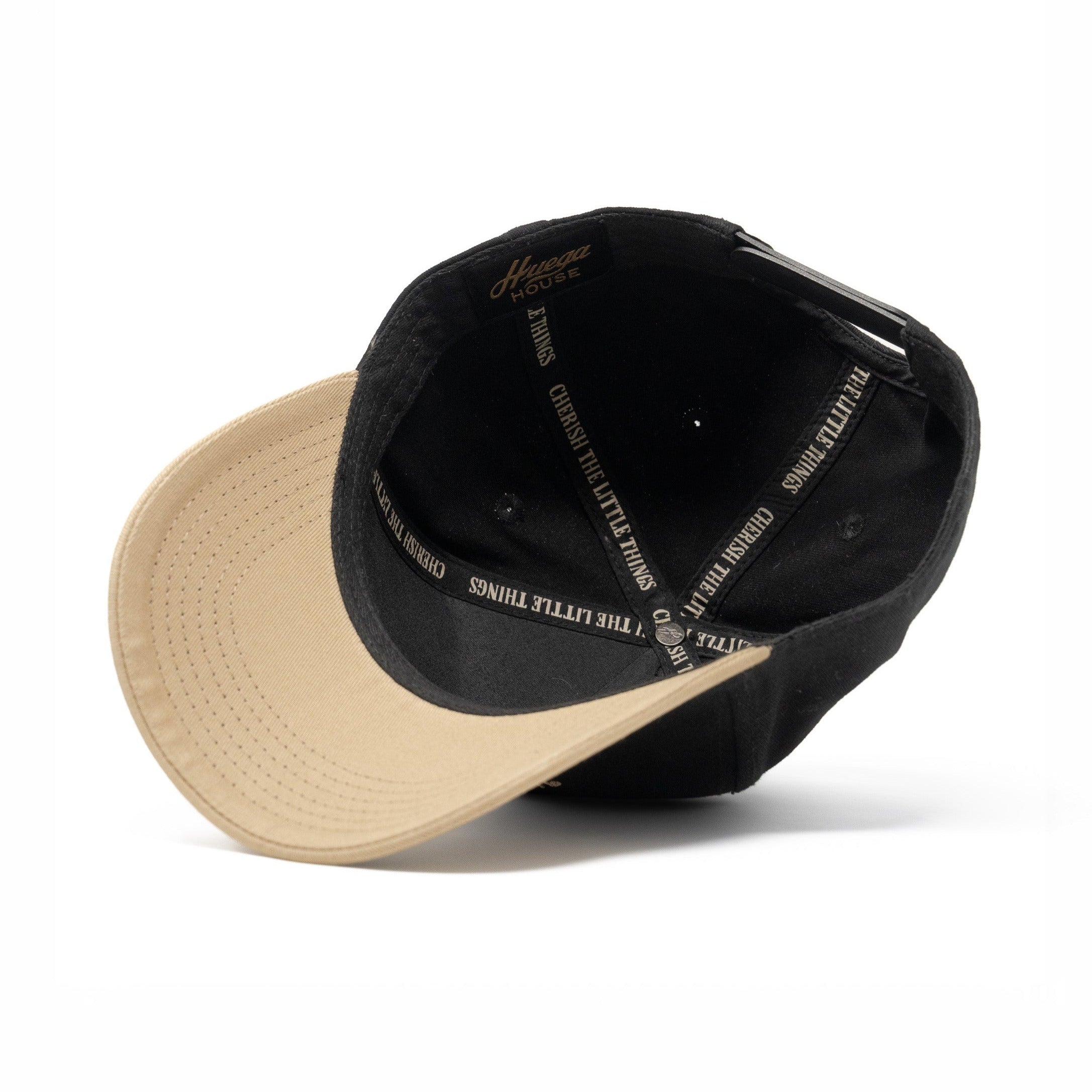 Vintage Swan | Khaki & Black Hat