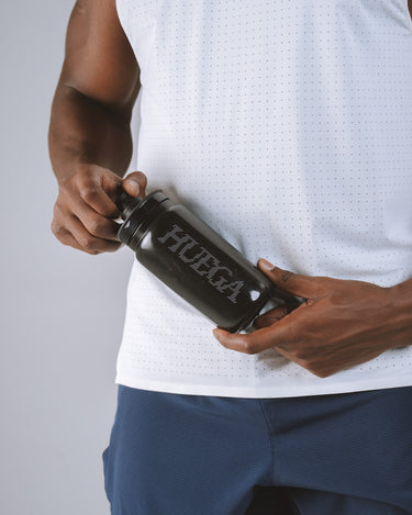 Huega Squeeze Water Bottle | Black -Water Bottle