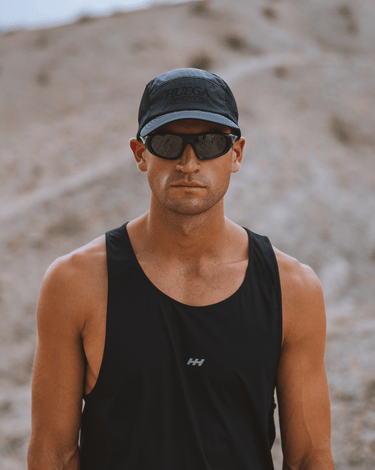 Athletics Stride Nylon Hat | Black -Nylon Hat