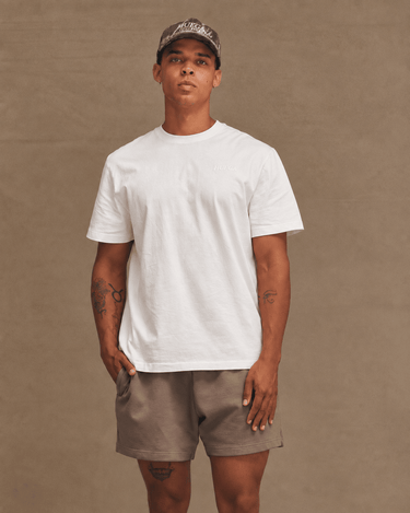 Essential Tee | White -Lifestyle Top