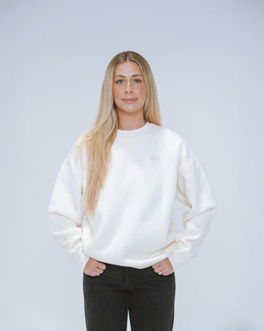 Essential Crewneck | Bone - Crewnecks