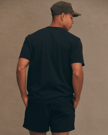 Essential Tee | Black -Lifestyle Top