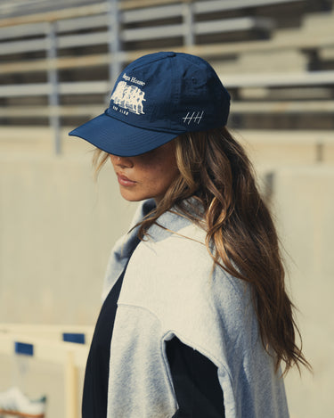 Miler | Navy Blue Nylon Hat - Hats