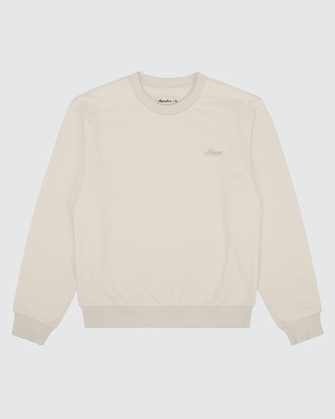 【cafune】cotton gauze crew neck STANDARD” COZUN Double V-Gusset Crew Neck Sweatshirt BR-3000