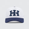 Letterman | Navy Blue & White Hat - Hats