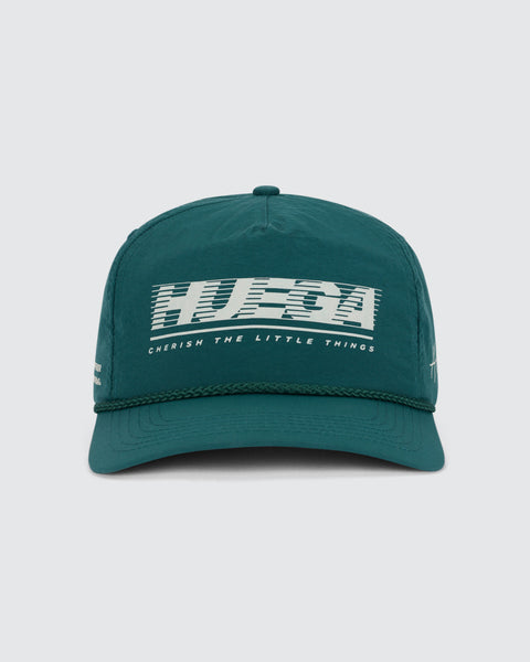Tidal | Forest Green Nylon Hat – Huega House