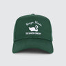 Vintage Swan | Forest Green Hat - Hats