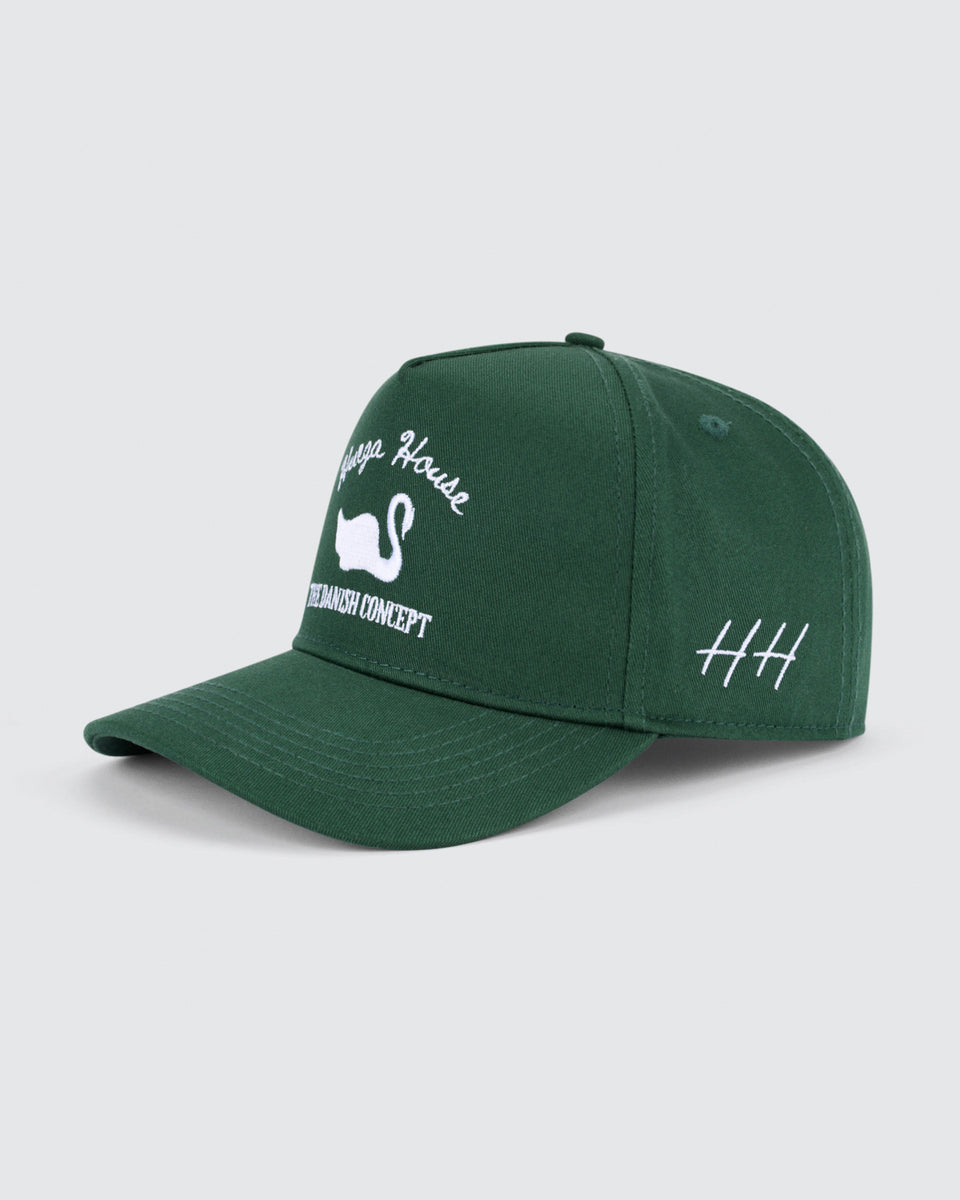 Pangasa Autumn Green Fur Tie Hat