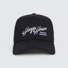 Retro Script | Everyday Black Hat - Hats
