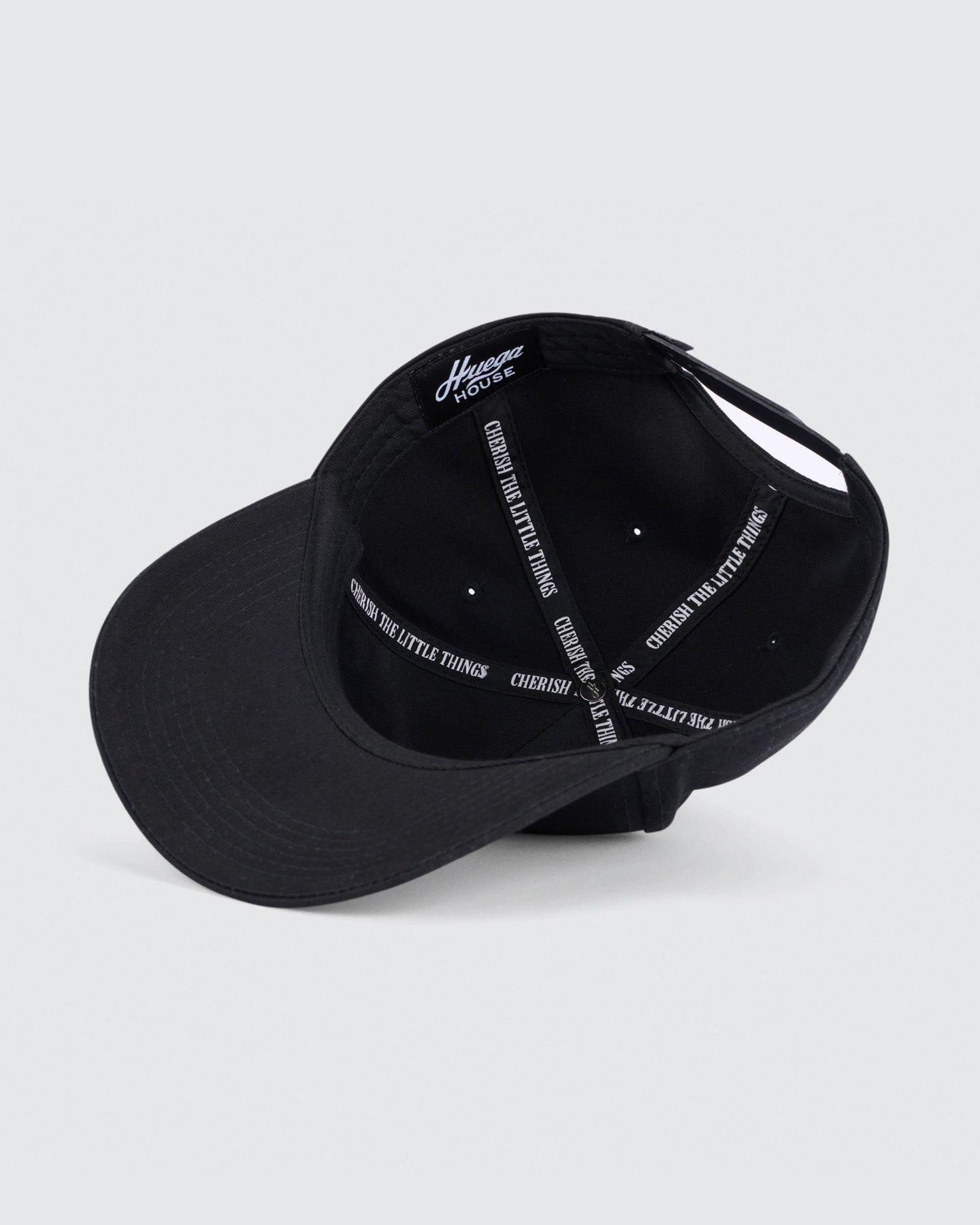 Good Script Hat Retro Script Hat | Black – Huega House