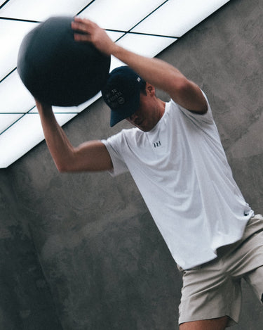 Surge Tee | White - Performance Top