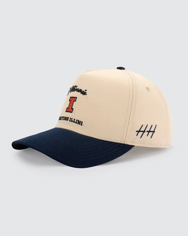 Tradition | Illini - Navy Blue & Natural - College Hats