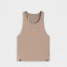Men’s Microgrid Run Tank | Taupe -Performance Top