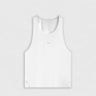 Men’s Microgrid Run Tank | White -Performance Top