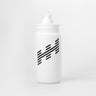 White Huega House squeeze water bottle for training and everyday movement, front view