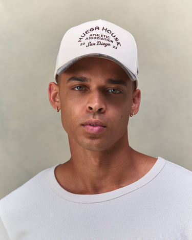 Athletic Assocation Hat | Worn Brown Camo & Natural