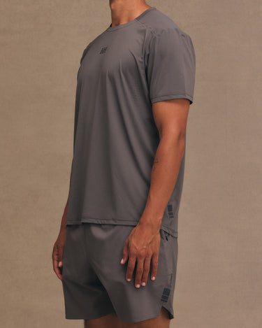 Surge Tee | Graphite -Performance Top